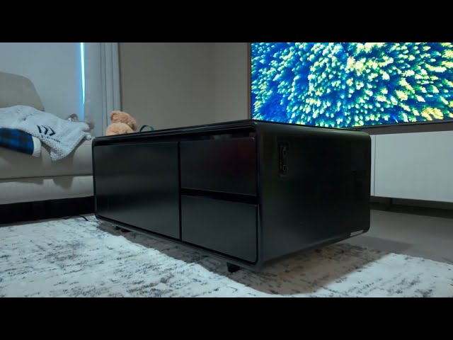 This Coffee Table has a Fridge and Built in Bluetooth Speakers - Sobro Review