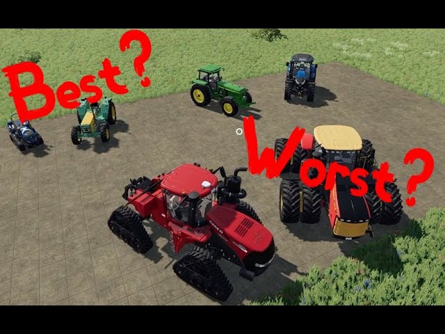 The BEST and WORST tractors in FS22!