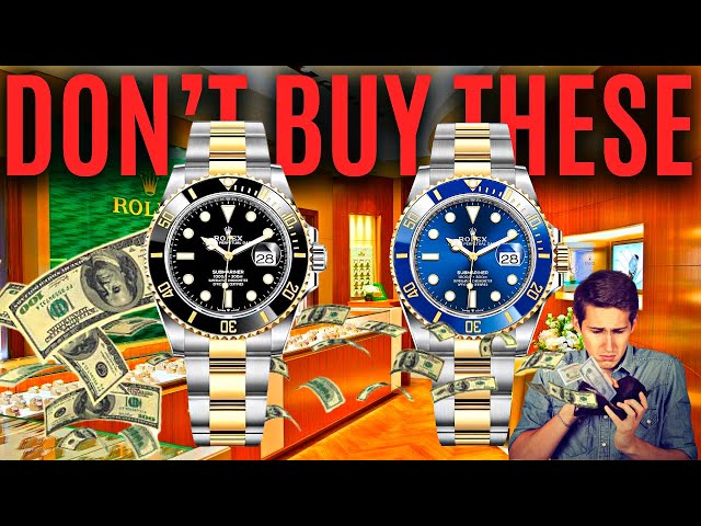 Avoid These Rolex Watches Or You'll Lose Money