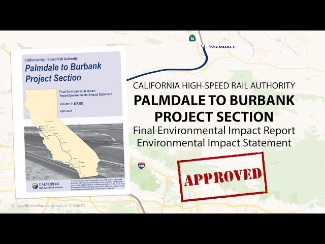 Palmdale to Burbank Final Environmental Impact Report / Environmental Impact Statement