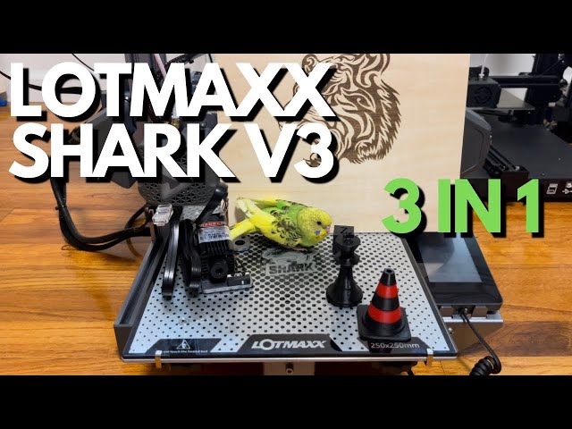 Lotmaxx Shark V3 Unboxing and Review! 3IN1!