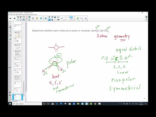 Chapter 7 Lesson 2 Molecular Polarity and Intermolecular Attractions