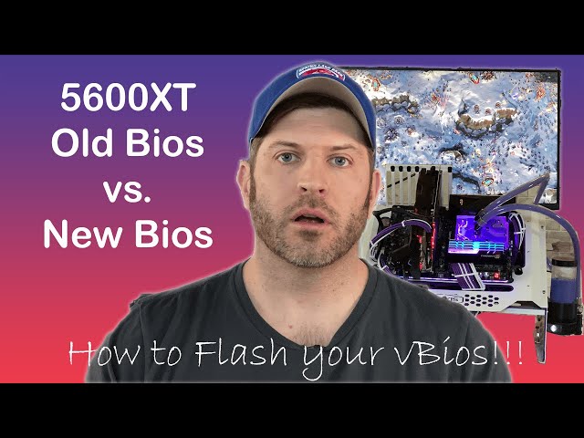 5600xt VBios Flash, a before and after and "How to"