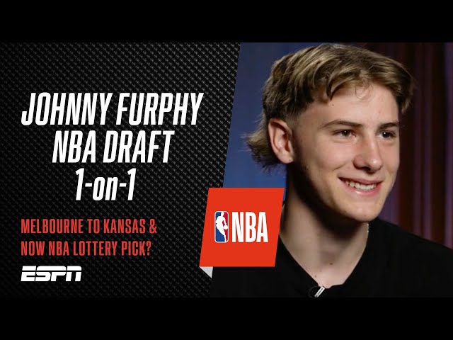 Draft Lottery hopeful Johnny Furphy 1-on-1: Rapid rise from college question marks to Kansas & NBA