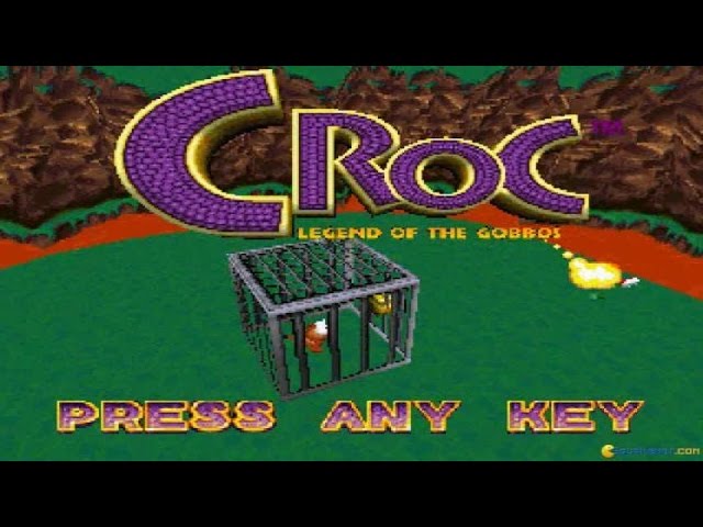 Croc: Legend of the Gobbos gameplay (PC Game, 1997)