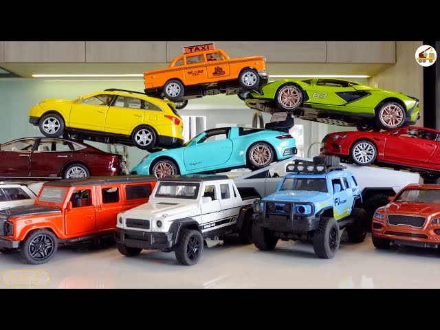 Box Full of Model Cars - Mazda, Miniature toy car model, Lamborghini , Review of toy cars L6569