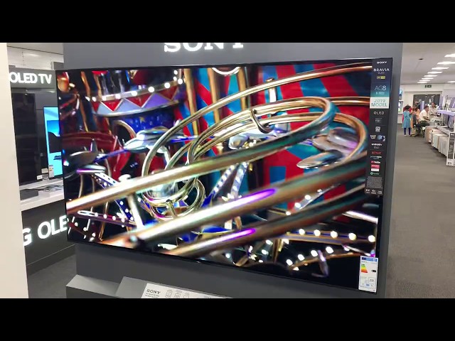 Sony Bravia AG8 2019 - OLED TV    Shot by iphone XR