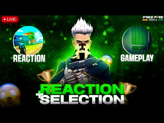 Reaction+selection Live Adarsh 1v1 Tournament Selection Live...