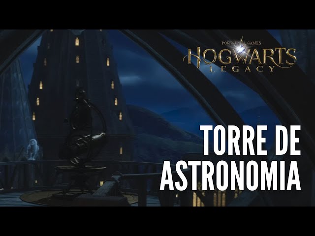Explorando a TORRE DE ASTRONOMIA em Hogwarts Legacy