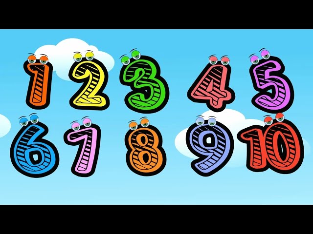 Numbers Song | Children Songs | Learn English Numbers Song | 10 Little Numbers