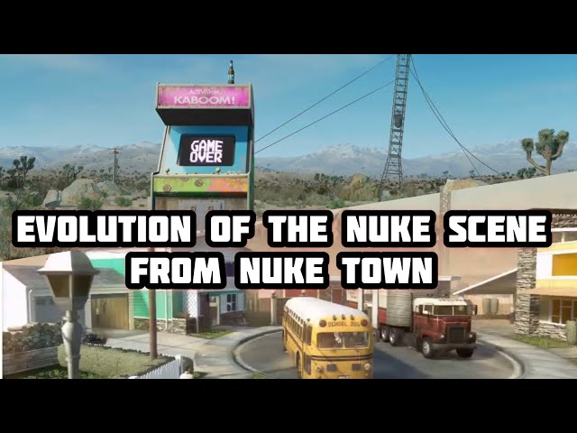 All Nuketown endings/explosions from BO1 to COD BOCW