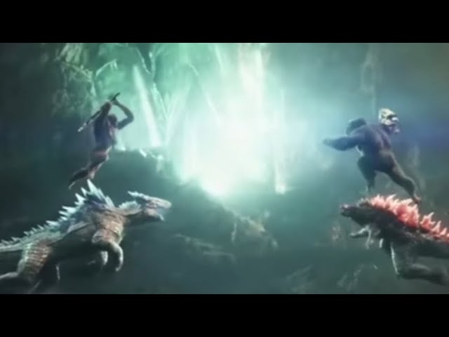 Kong and Godzilla vs Scar king and Shimo (2024) Godzilla x Kong The new empire