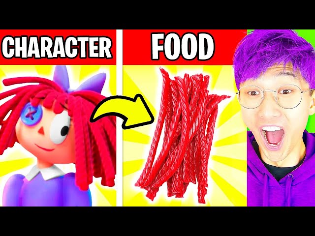 AMAZING DIGITAL CIRCUS And Their Favorite FOODS!? (All Characters Biggest FEARS!)
