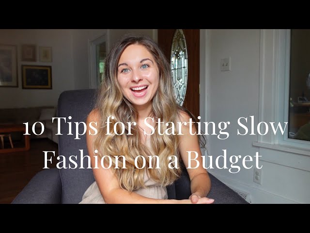 Can You Really Do SLOW FASHION on a Budget?