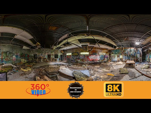 Abandoned Summit Charter School in Florida (8K 360VR)