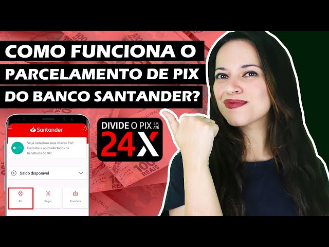 PIX PARCELADO em até 24x do Santander COMO FUNCIONA + SIMULAÇÃO COMPLETA (Divide o Pix Santander) 💰