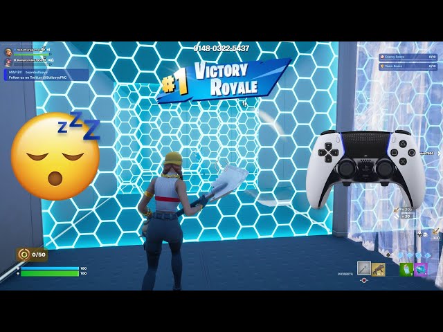 Ps5 controller🎮 Fortnite Piece control 2v2 gameplay 😴(HDR 60FPS)