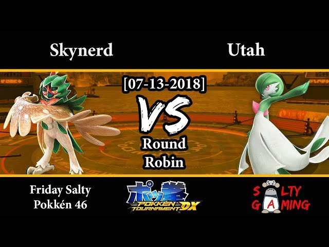 [2018-07-13] Pokkén - Skynerd (Decidueye, Charizard) vs Utah (Gardevoir) RR