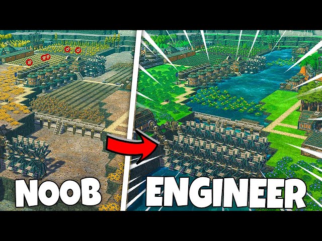 Using ENGINEERING to solve the DEADLIEST DROUGHT in Timberborn!