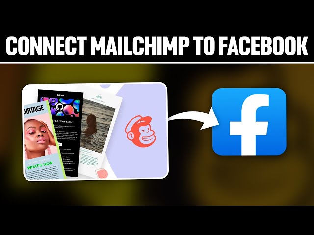 How To Connect Mailchimp To Facebook 2024! (Full Tutorial)