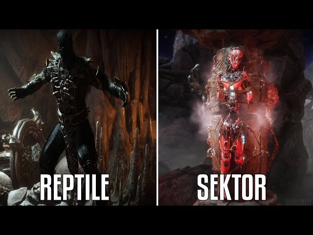 Mortal Kombat 11 : krypt - Sektor and Reptile