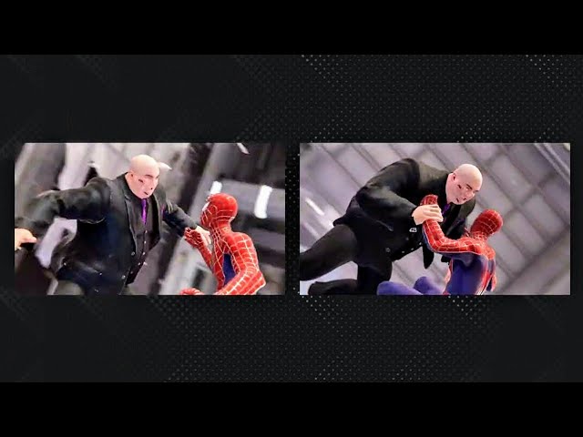 Fisk Boss Fight QTE Comparison | Spider-Man Remastered