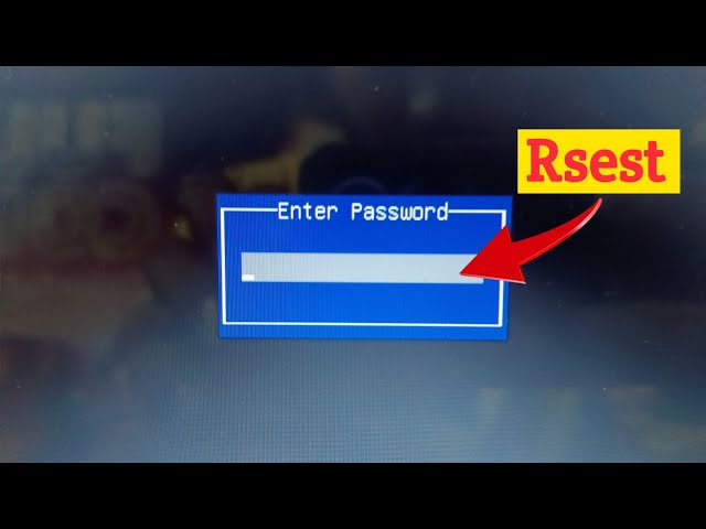 How to Remove BIOS Password On Laptop In 2024 ( HP, ASUS, Lenovo, Dell, Acer )