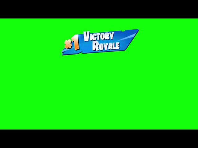 Victory Royale | Green Screen