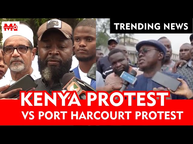 Trending News: Kenya Protest Vs Port Harcourt Protest | Metro Lens