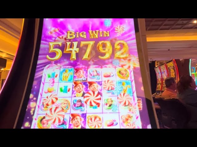 Big win on Willy wonka slot machine