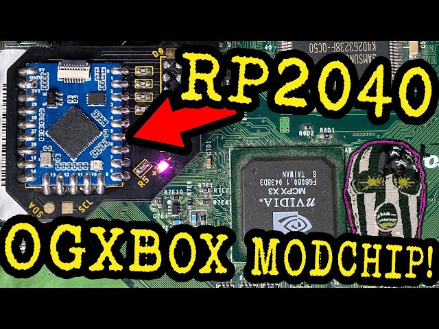 NEW Rp2040 Modchip for OGXbox - MODXO