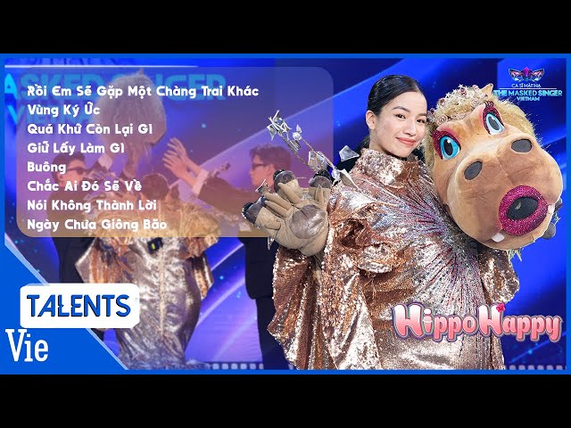 Tổng hợp TOP 8 màn trình diễn rực rỡ của Lâm Bảo Ngọc - HippoHappy tại The Masked Singer Mùa 2