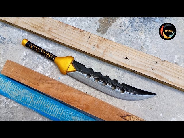 DIY - Handmade wooden knife @crafteria1810