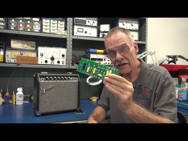 Build a push pull tube amp retrofitting a Fender champion 20 solid state guitar amp