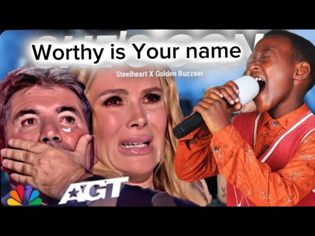 Early Release; Singer emma makes Judge to Cry when he sings 'Worthy is your name Jesus' #AGT #music
