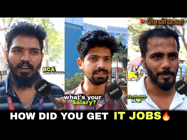Asking Software Engineers How to Get Hired and Their Salaries - Chennai - Tamil