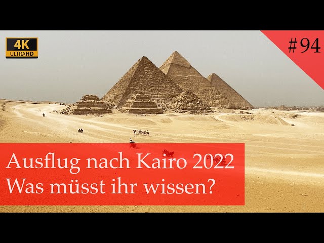 Ausflug nach Kairo zu den Pyramiden mit dem Bus | Ägypten 2022 (Vlog #96)