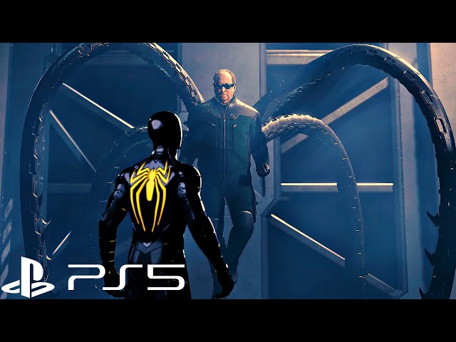 Spider-Man Vs Dr Otto Octavius Boss Fight - Spider-man PS5 4K ULTRA HD