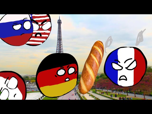 Countryballs: The war over a baguette