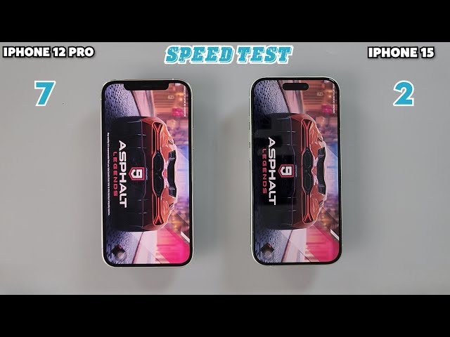 iPhone 15 vs iPhone 12 Pro Max | Speedtest & Camera Comparison