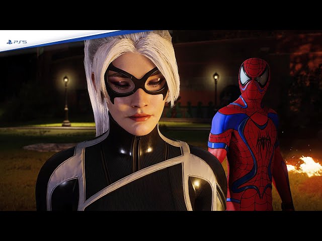 Marvel's Spider.Man 2 PS5 - Miles Morales new Suit Mission Black Cat