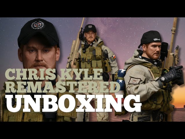 Unboxing the 1/6 scale Chris Kyle REMASTERED Prototype action figure from Easy & Simple