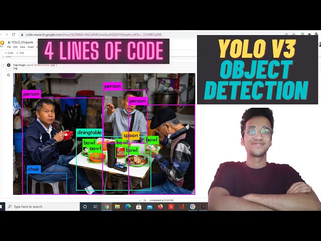Object Detection With YOLO V3| Python Tutorial|