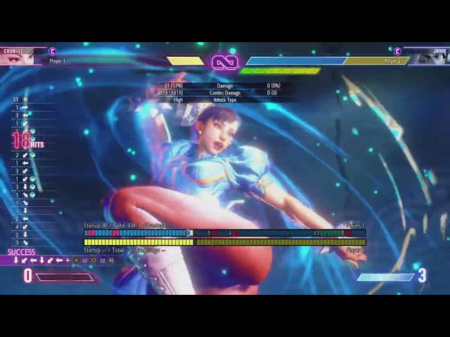 Chun Li Combo - Street Fighter 6