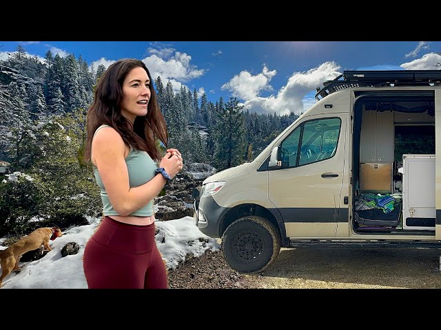 Living in a 4x4 Van in the Remote Wilderness | Adjusting to a Growing Family
