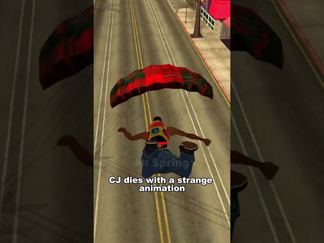 IF YOU OPEN THE PARACHUTE TOO LATE IN GTA GAMES