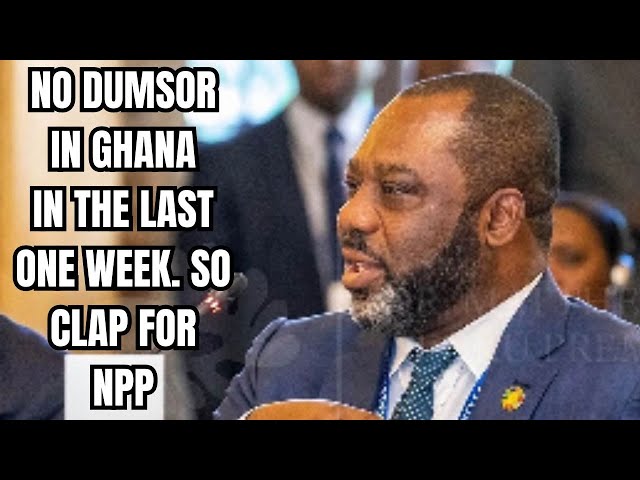 There has not been Dumsor in Ghana in the last one week - Napo