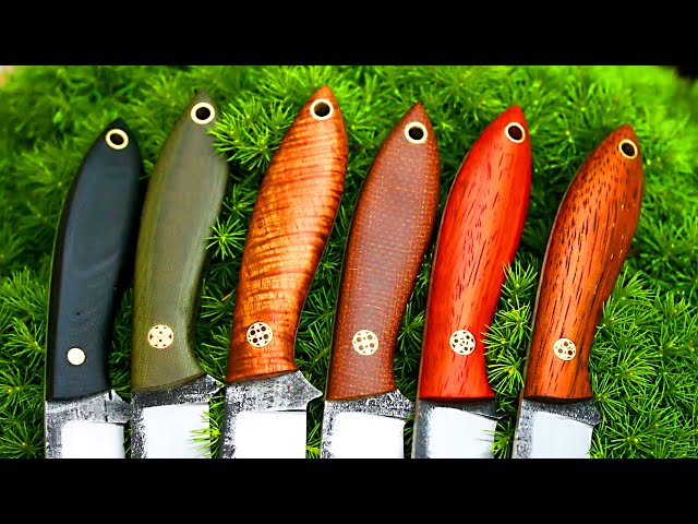 THE 6 HUNTER KNIVES PROJECT [Trollsky Knifemaking]