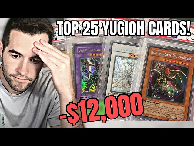 Top 25 Rarest & Most Expensive Yugioh Cards (Gone Wrong)