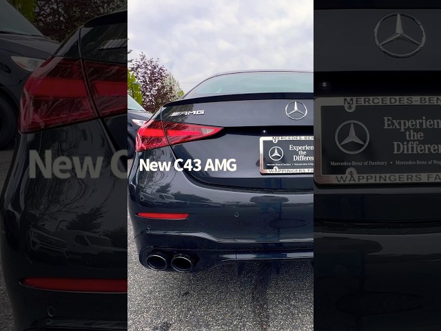 NEW VS OLD! Mercedes C43 AMG V6 vs I4 C43 AMG Exhaust Sound